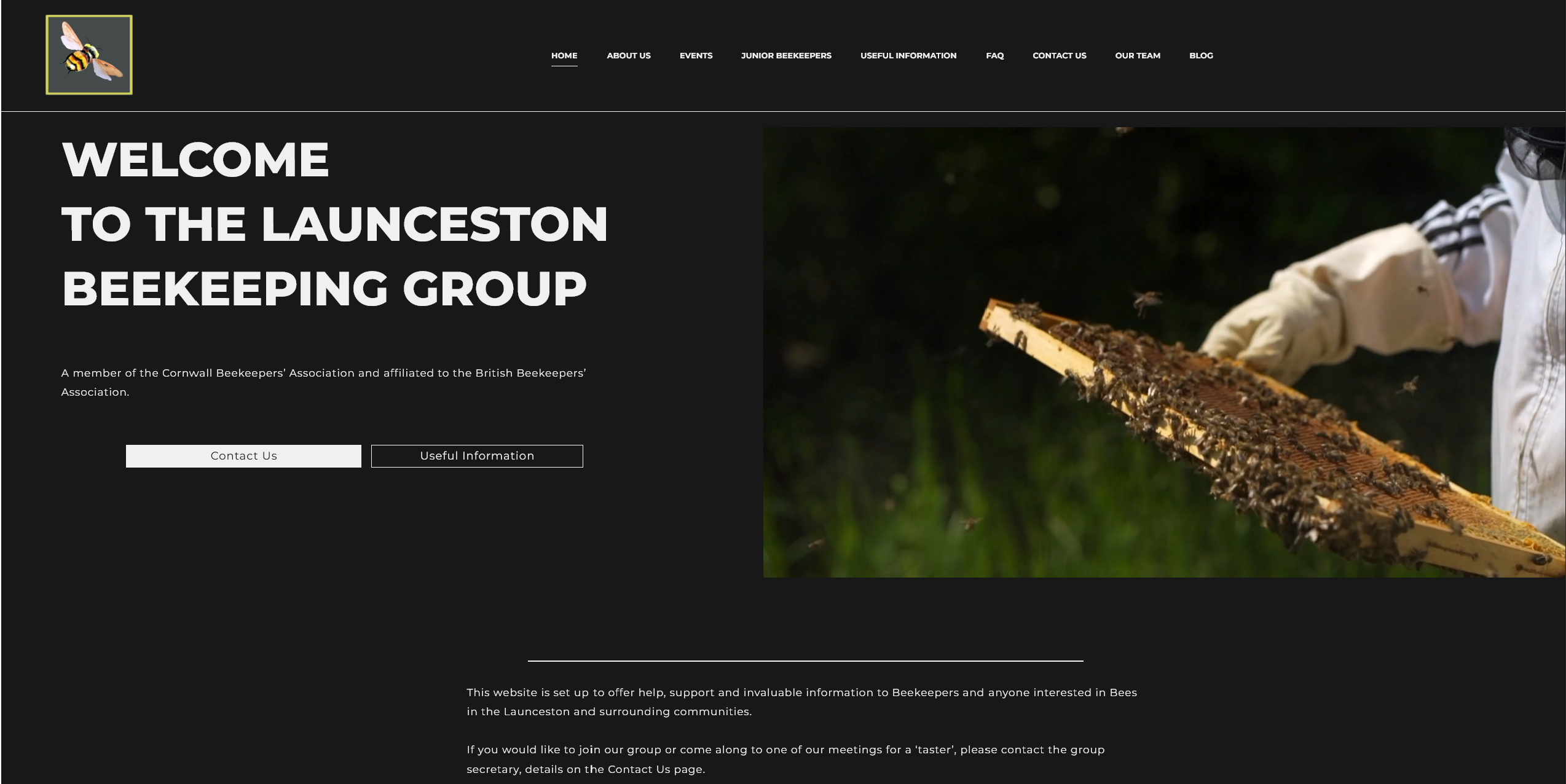 Portfolio website for a creative agency